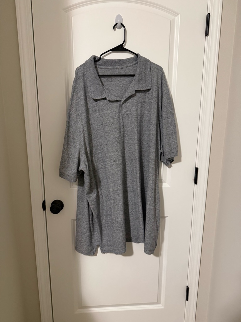 Harbor Bay Gray Short-Sleeve Polo Shirt